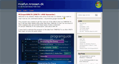 Desktop Screenshot of mcefun.nrossen.dk